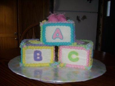 baby block cake cutest baby shower ideas com view original image