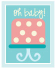 ... Cakes - Jazz up that cake by adding some cute baby shower cake wording