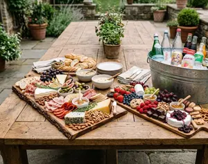 baby shower food table