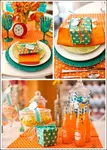 polka dot baby shower ideas