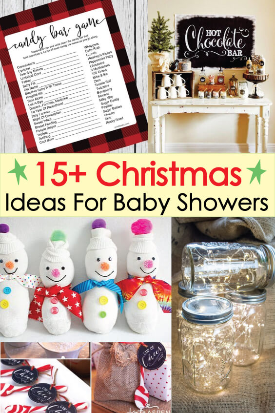 15+ Christmas baby shower ideas
