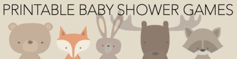 Printable baby shower games Printable baby shower games