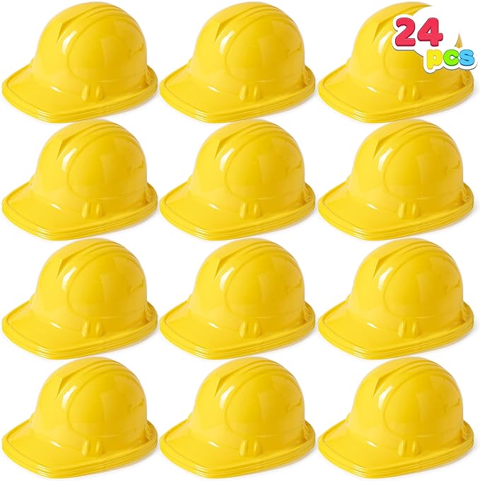 plastic construction hats