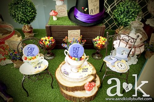 Alice in Wonderland Baby Shower Ideas - CutestBabyShowers.com