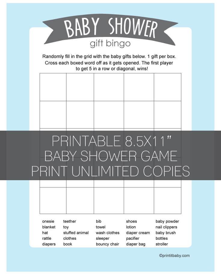 Free printable spa bingo cards