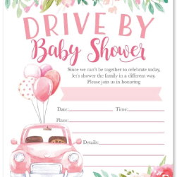 DRIVE BY BABY SHOWER