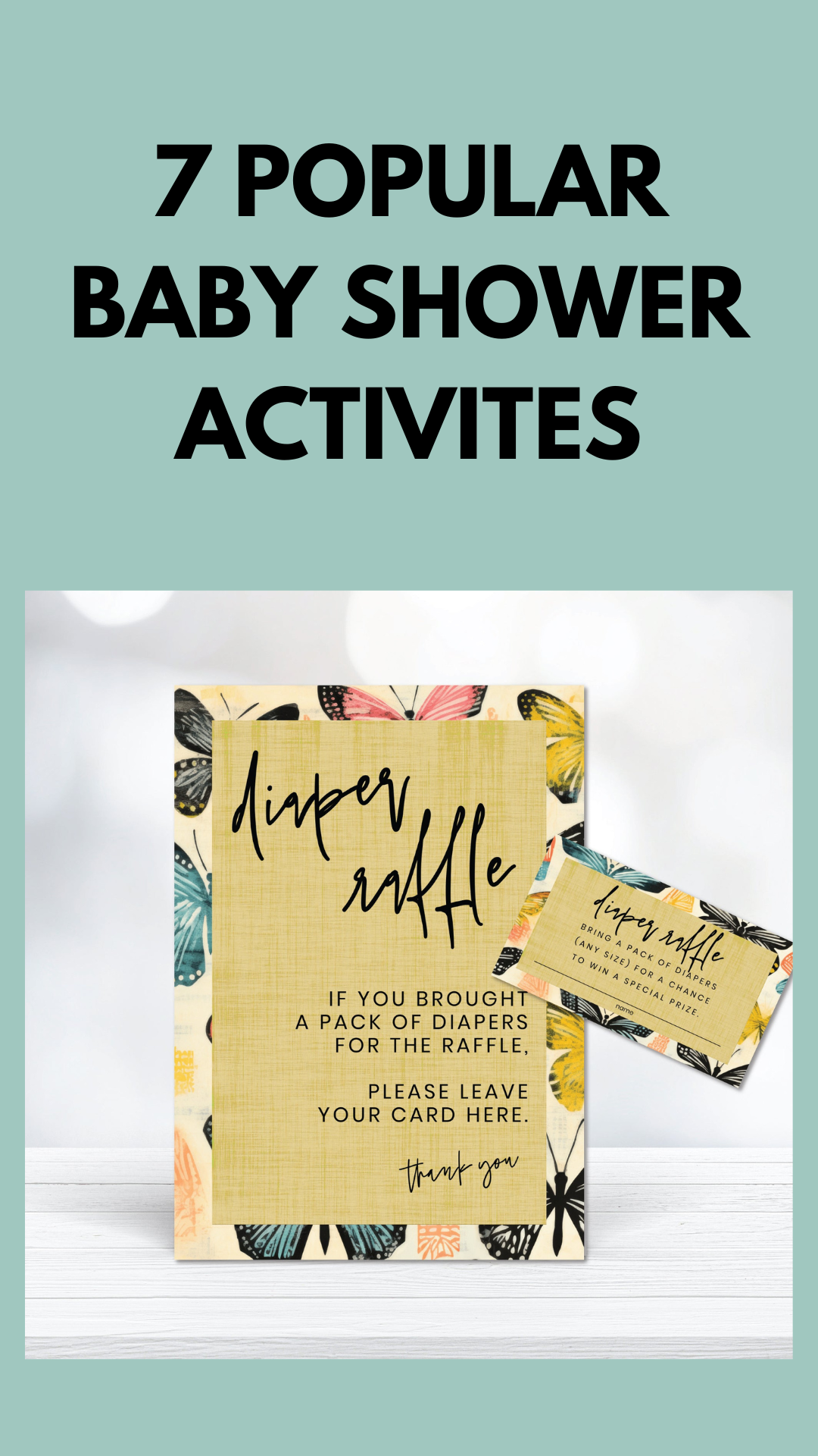 Free printable baby shower activities