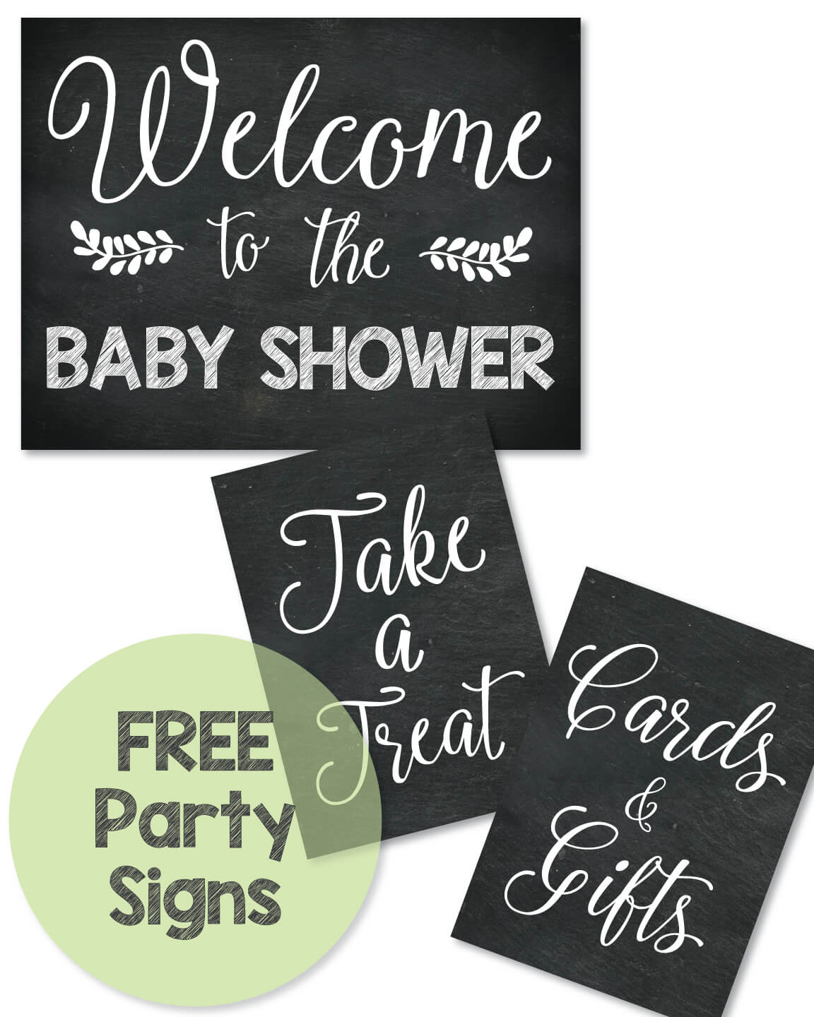 Free Printable Baby Shower Signs