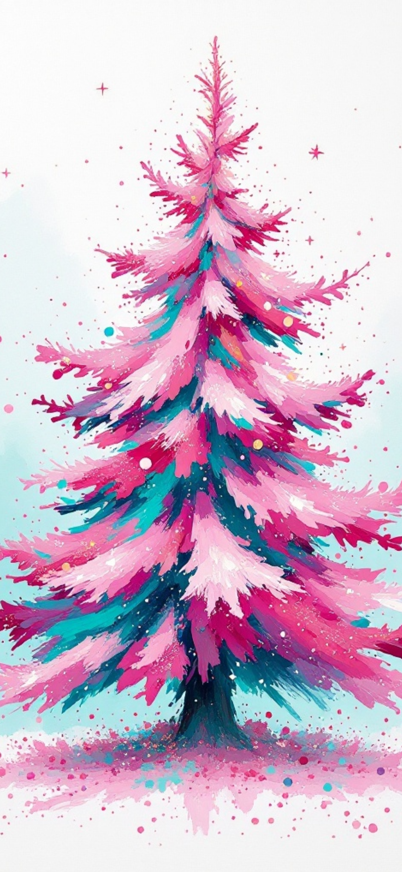 Christmas tree iPhone wallpaper Christmas tree iPhone wallpaper
