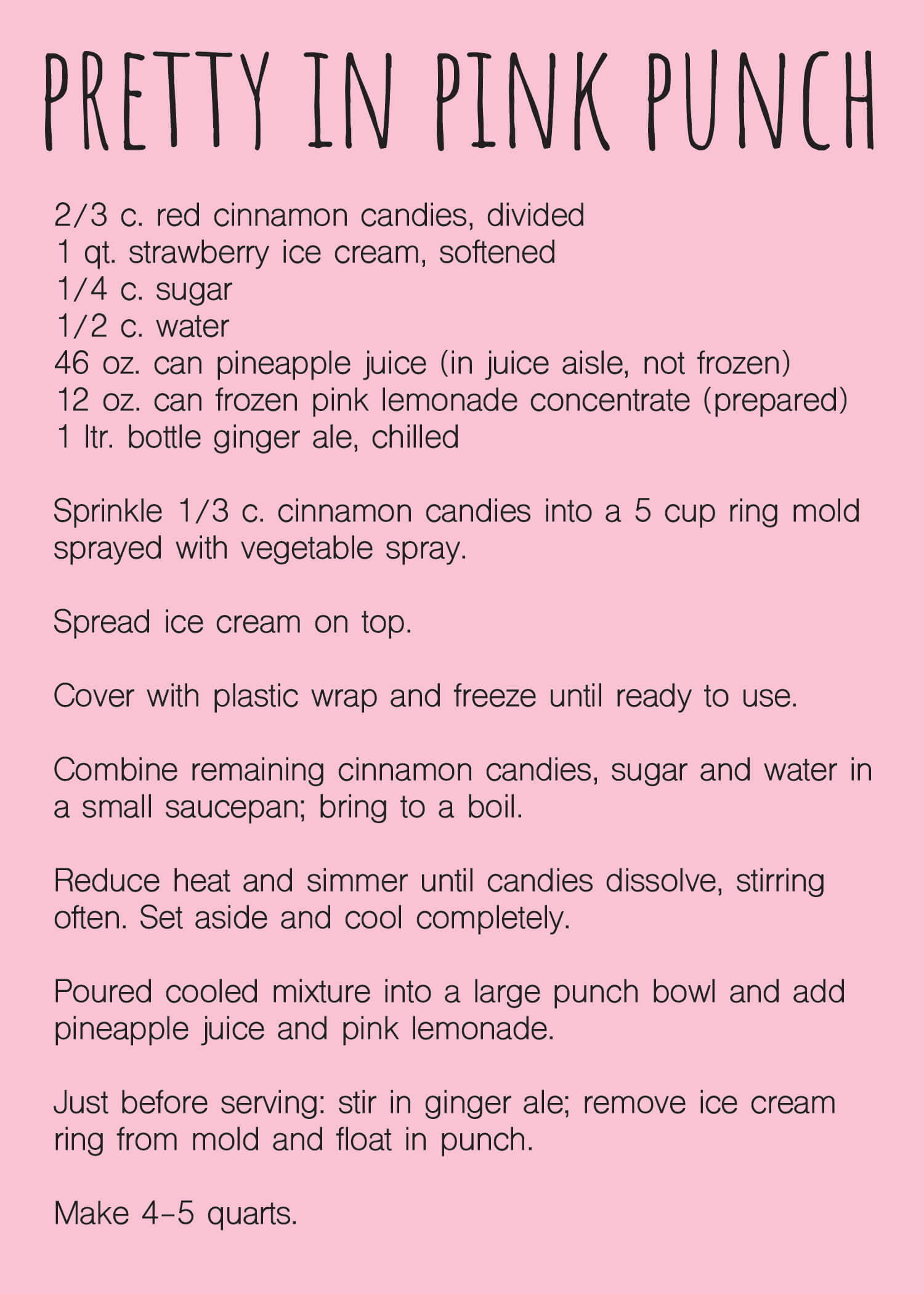 17 Best Baby Shower Punch Recipes Blue Pink Punch Ideas