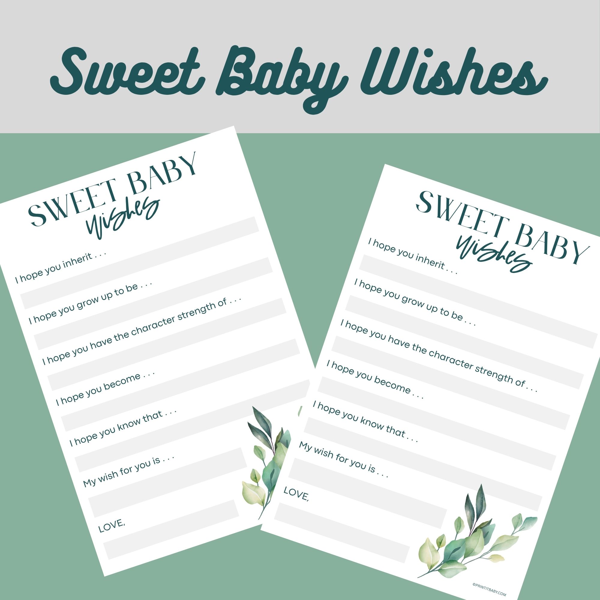 Sweet Baby Wishes Game