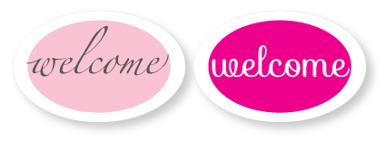 free printable welcome sign template