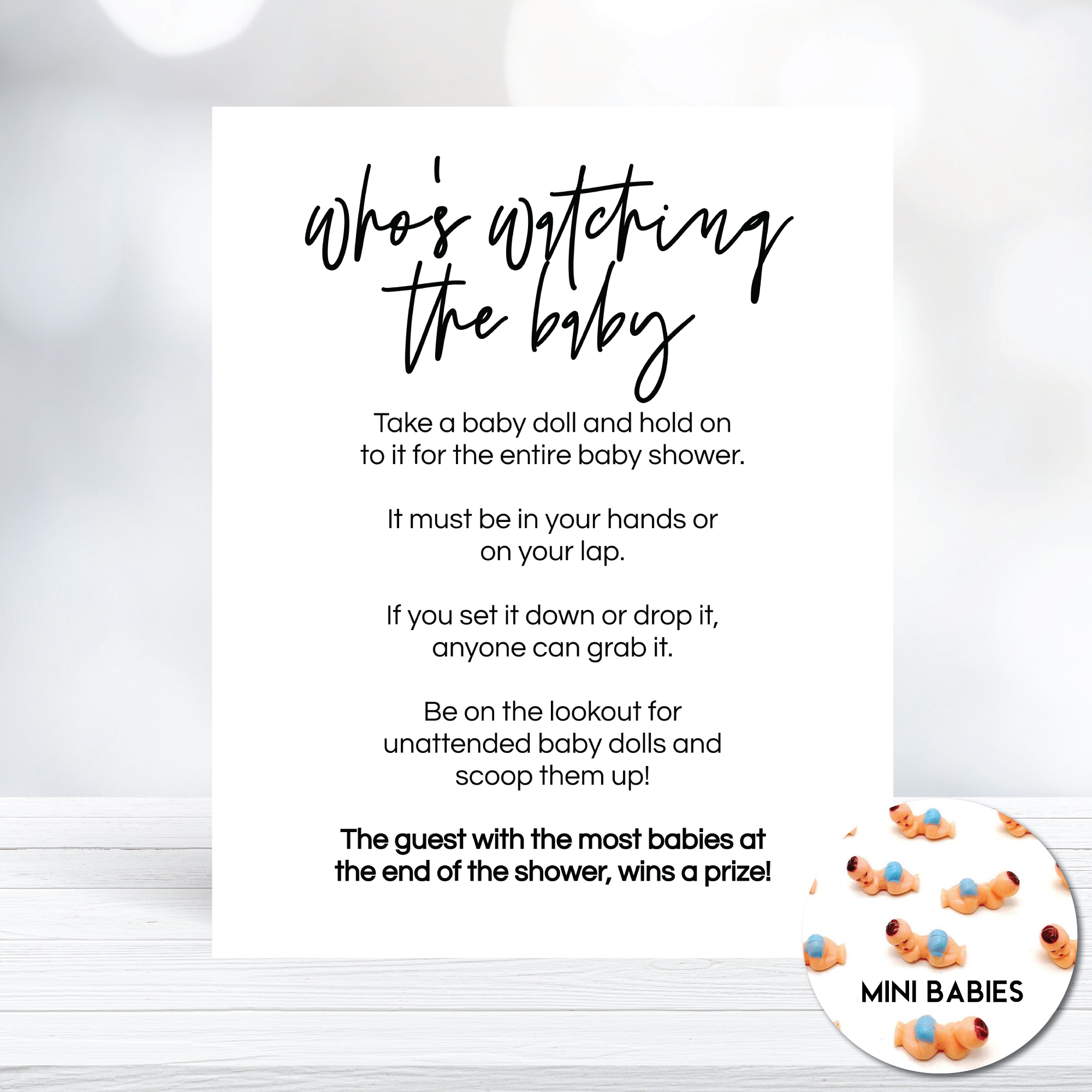 who's watching the baby