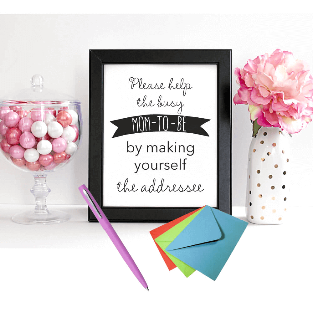 100 Modern Baby Shower Ideas For Girls And Boys Printable Baby Shower Thank You Cards Sign