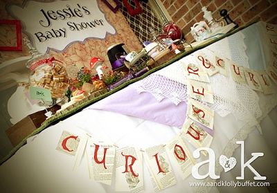 baby shower theme ideas picture of alice in wonderland decorations for a baby shower