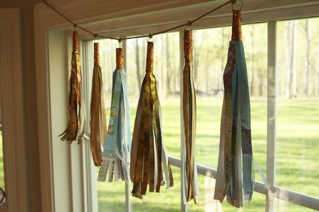 Image of baby shower tassels