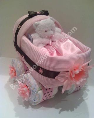 how to make a diaper carriage