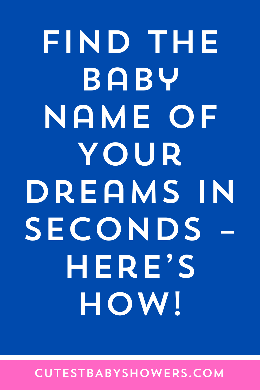 FREE Baby Name Generator