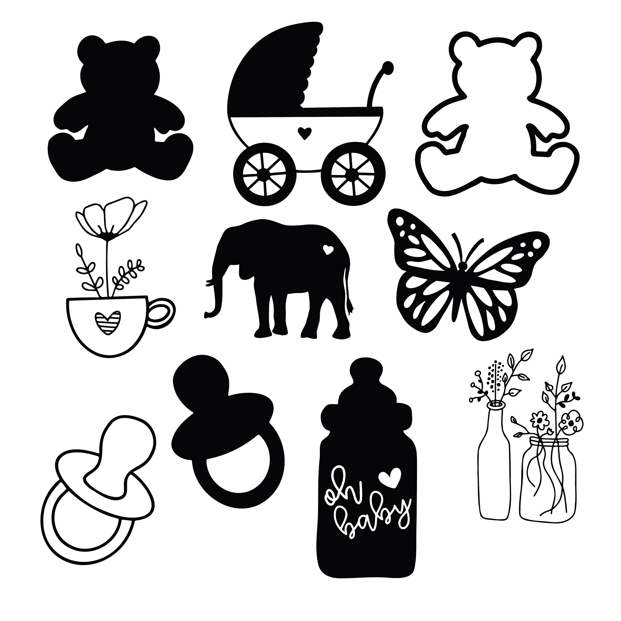 free baby shower clipart free baby shower clipart