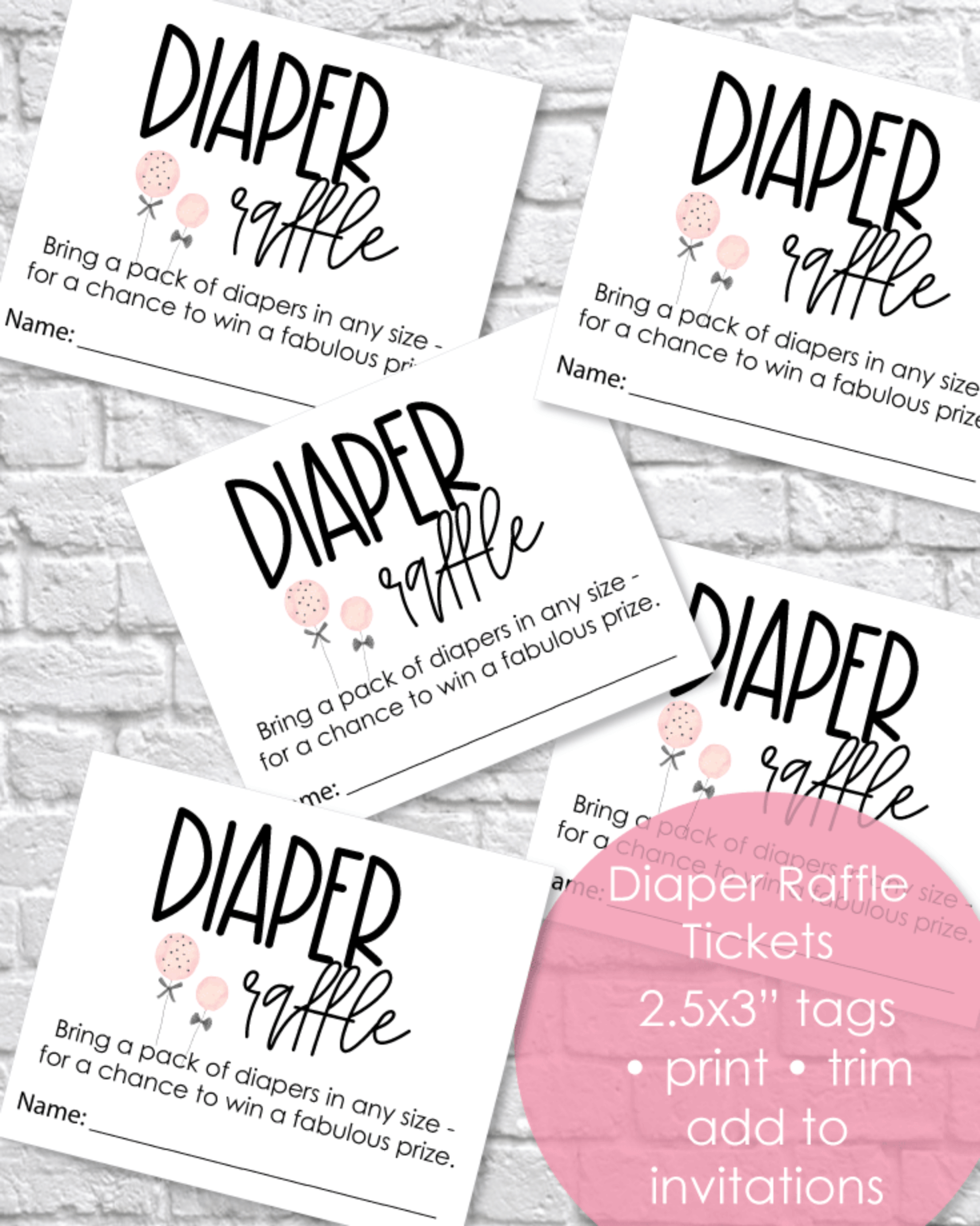 BALLOON-THEMED BABY SHOWER PRINTABLES BALLOON-THEMED BABY SHOWER PRINTABLES