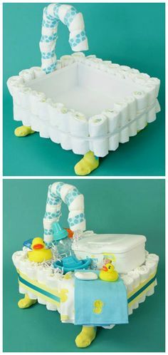 Carriage Diaper Cake Photos and Preparation Tips