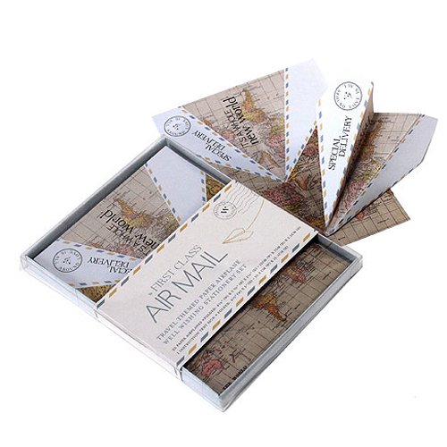 picture of airplane advice cards