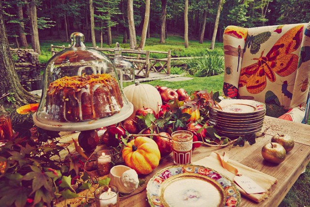 Picture of Blake Lively's rustic woodland baby shower