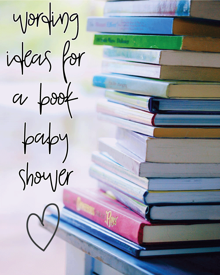 WORDING IDEAS FOR HAVING A BOOK BABY SHOWER