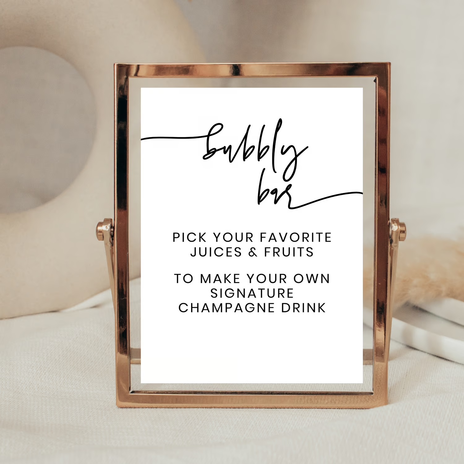 free printable bubbly bar sign for a shower free printable bubbly bar mimosa sign