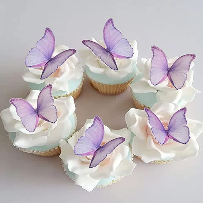 butterfly baby shower cupcakes