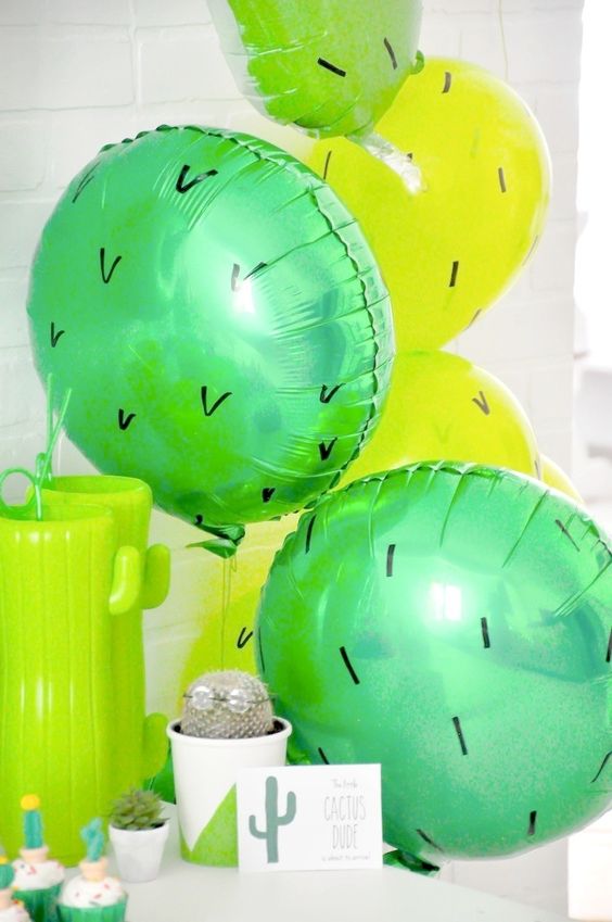 Cute Succulent & Cactus Party Ideas For A Baby Shower Or Any Party