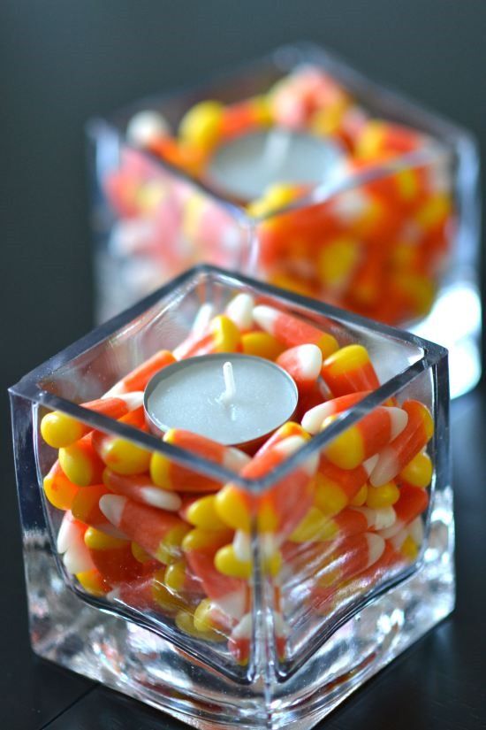 candy corn candle decor candy corn candle decor