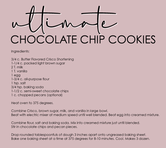 Choc Chip Cookies