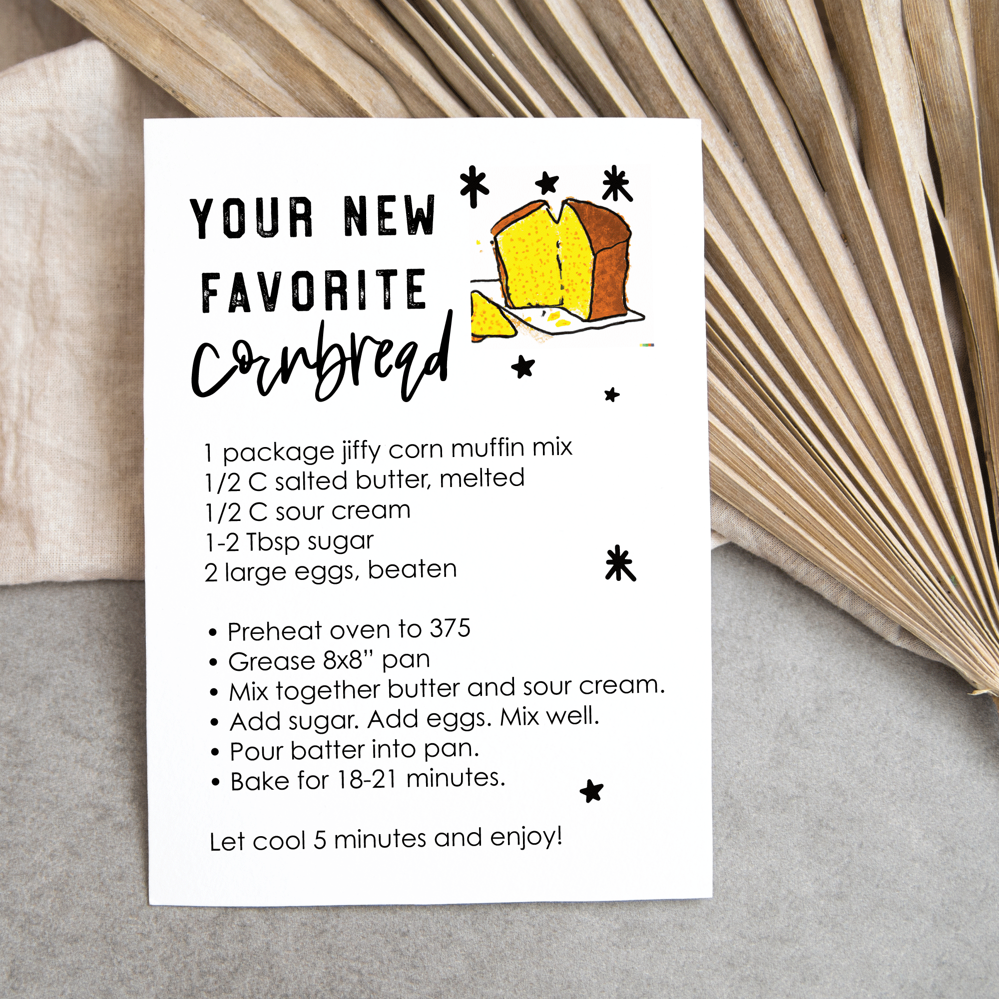 the best cornbread recipe