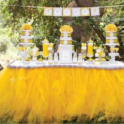 Yellow Dandelion Baby Shower Picture