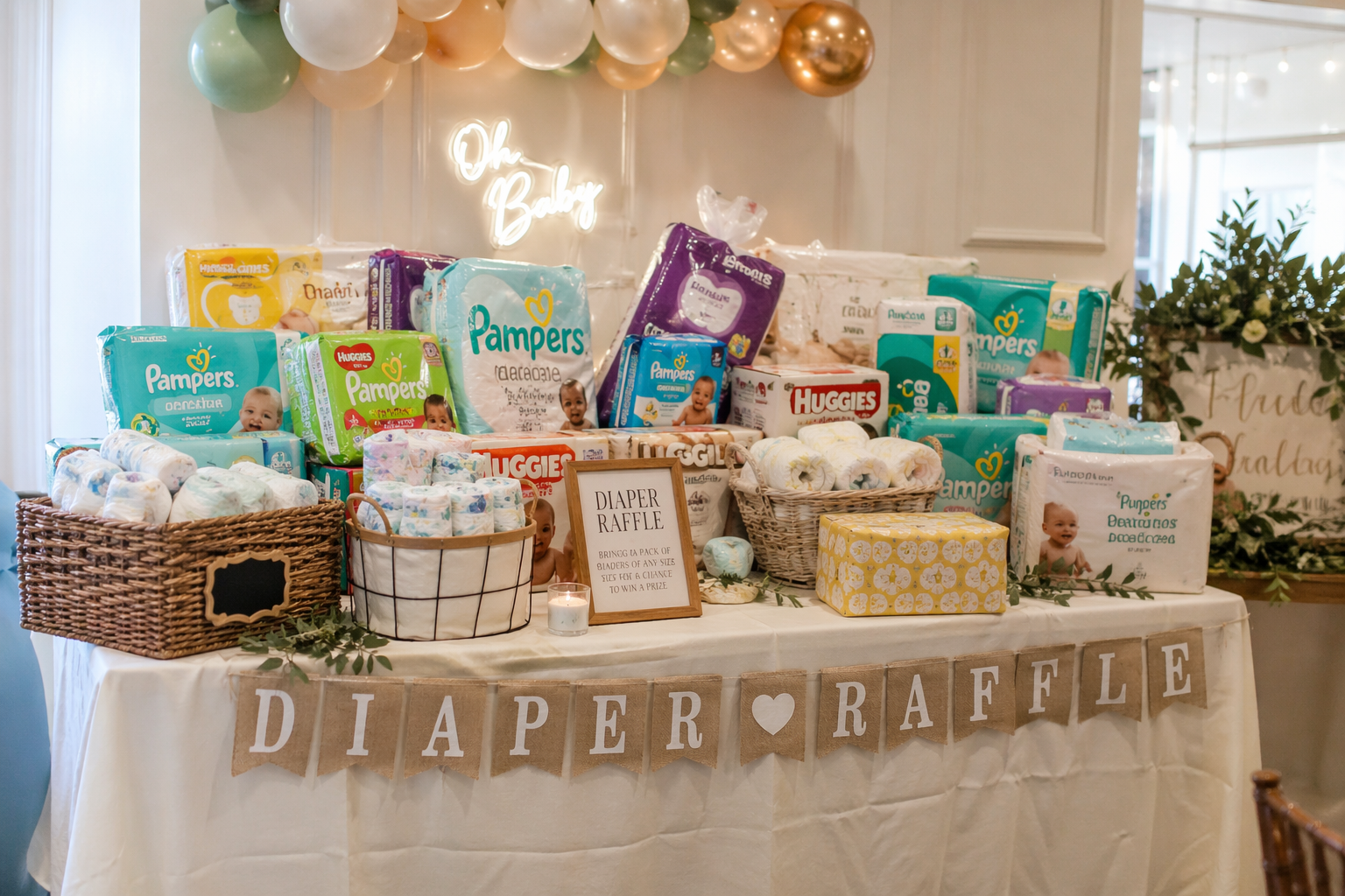 diaper raffle calculator