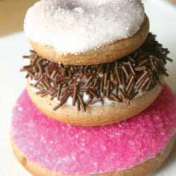 donut baby shower theme banner