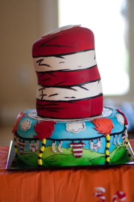 Picture Of Dr. Seuss Cake