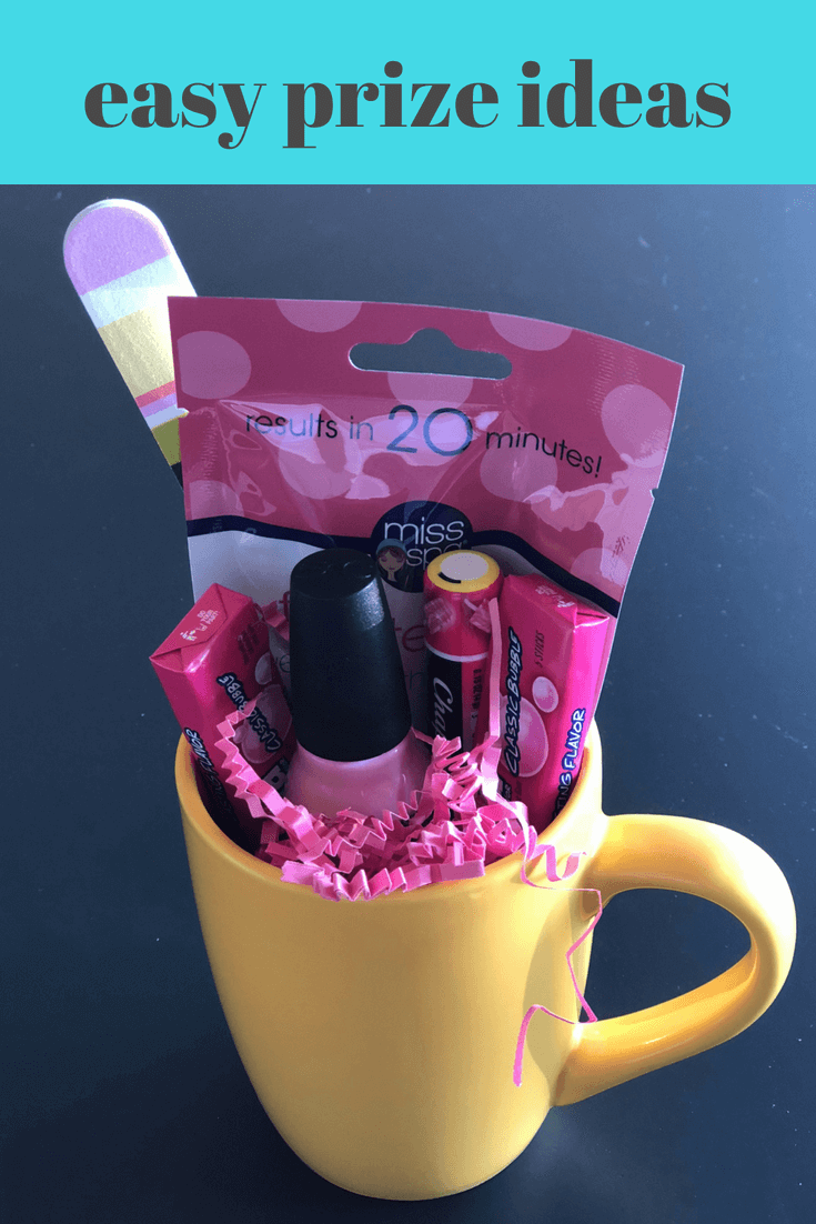 Easy, DIY baby shower prize mug