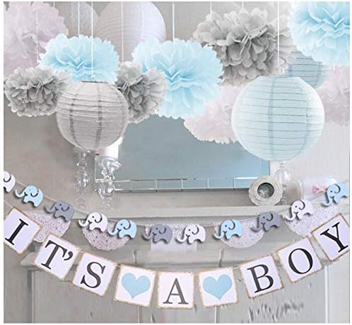 elephant baby shower decorations