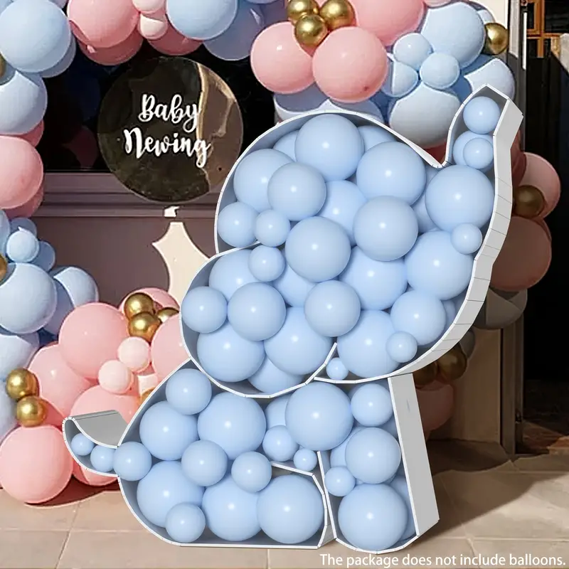 elephant baby shower balloons