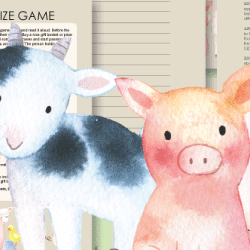 picture of farm baby shower ideas