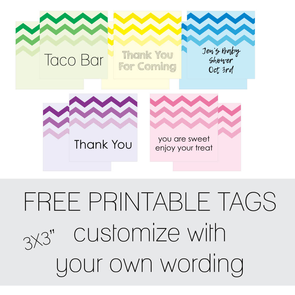 sticker instant download gift tag editable favor tags labels RUGRATS Thank you tag template