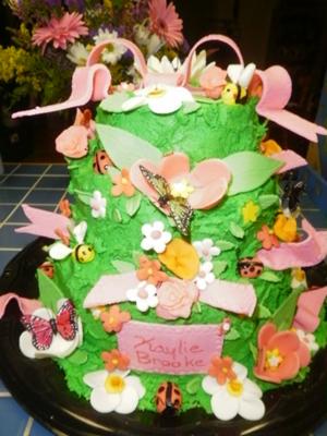 flowers and butterflies baby shower ideas