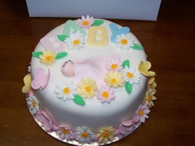 flowers and butterflies baby shower ideas