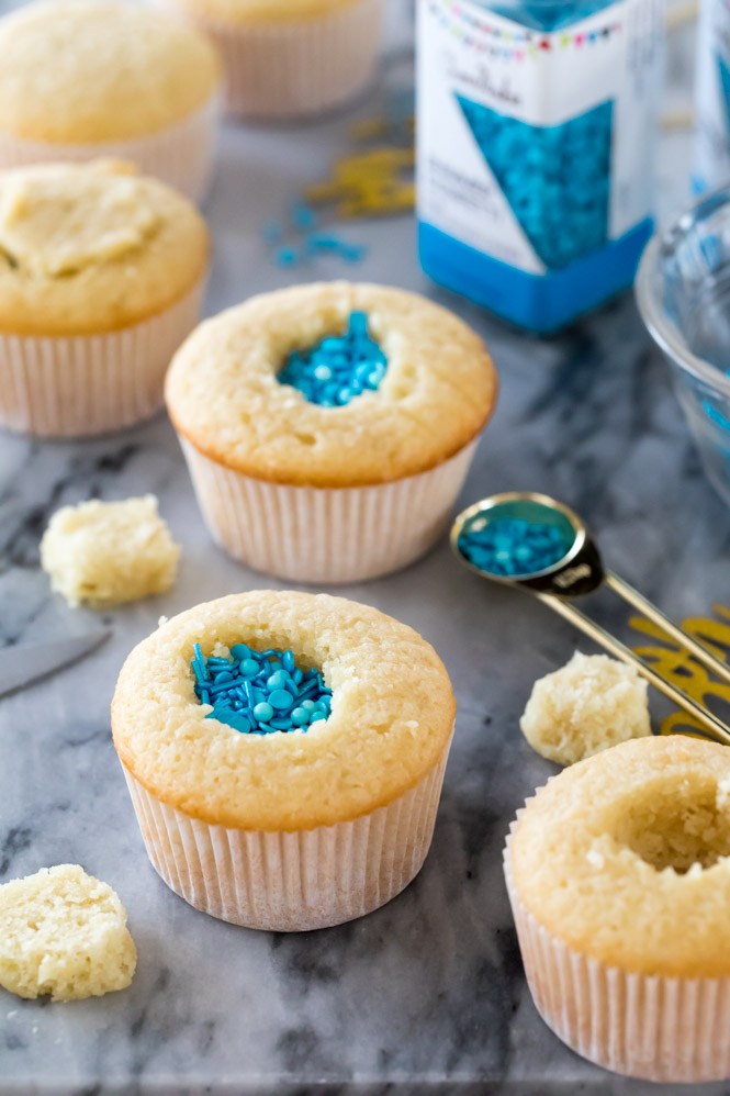 Shower Cupcakes | with FREE printable cupcake