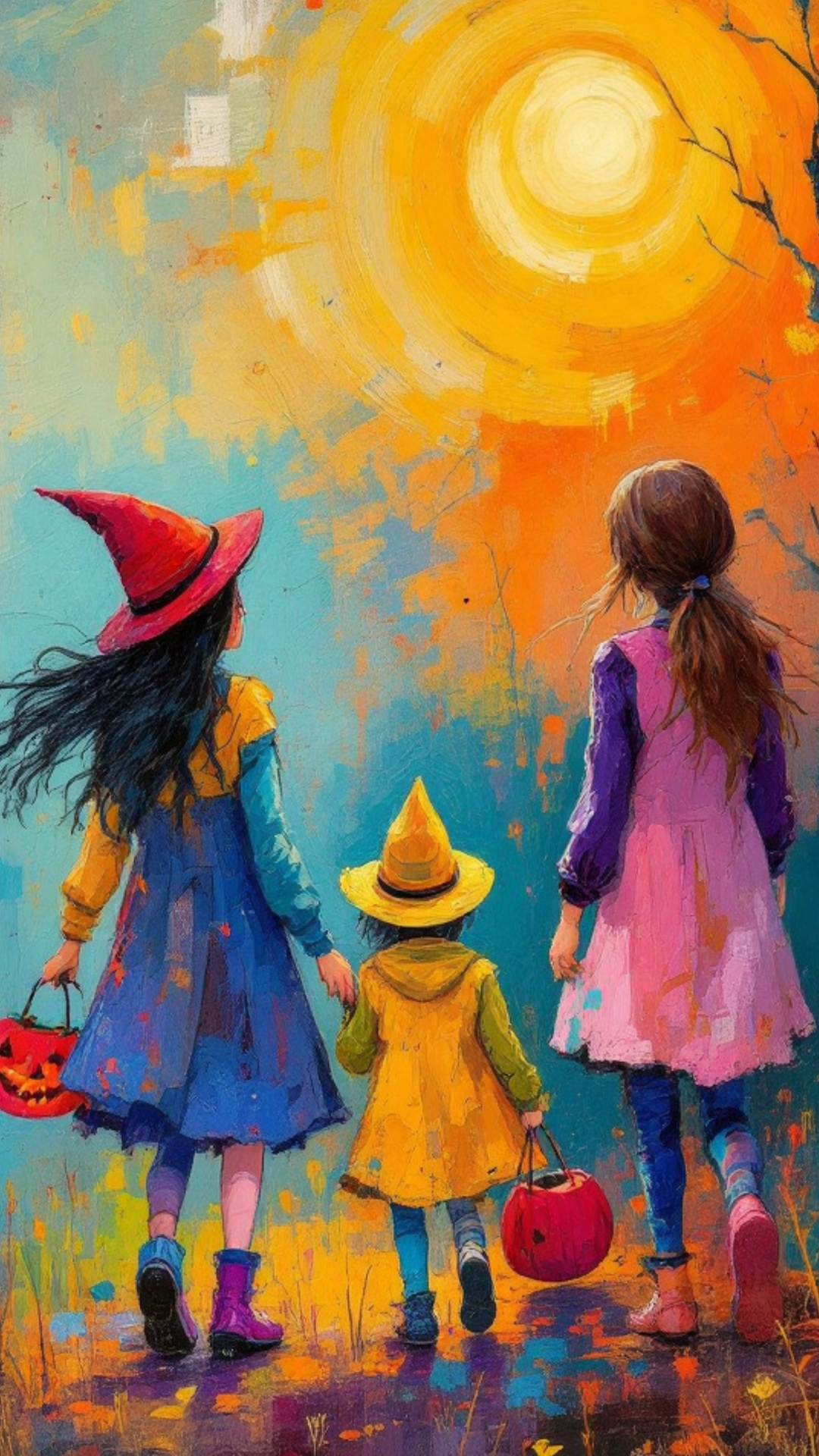 Free iPhone Wallpaper - Halloween Background