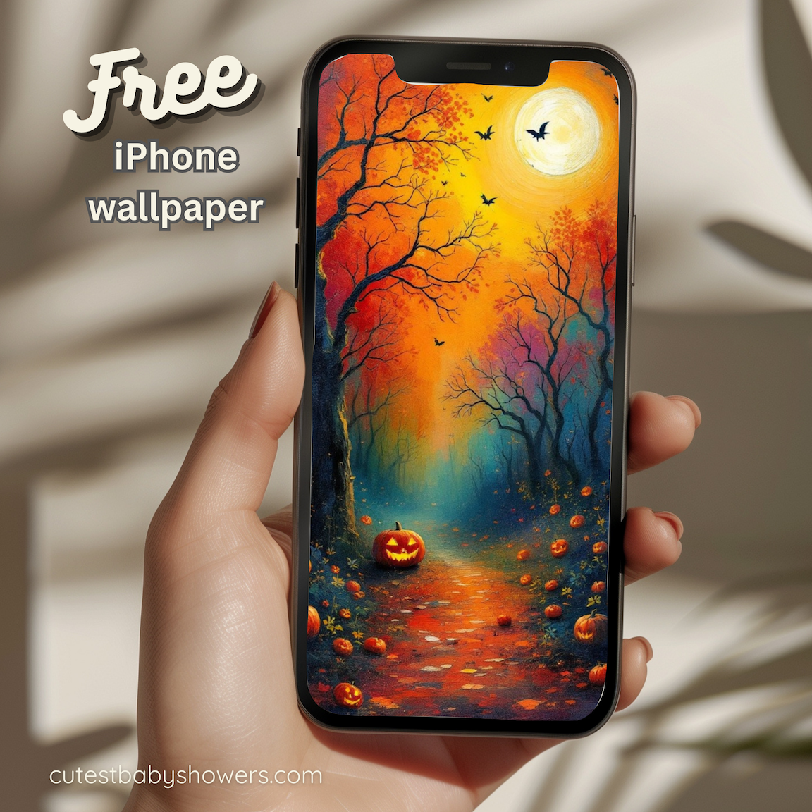 Free iPhone Wallpaper - Halloween Background