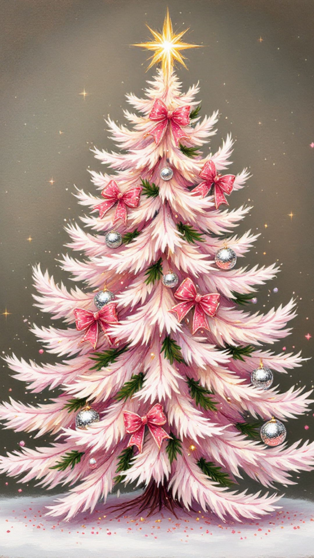 free iphone Pink Christmas Tree Wallpaper Background free iphone Pink Christmas Tree Wallpaper Background
