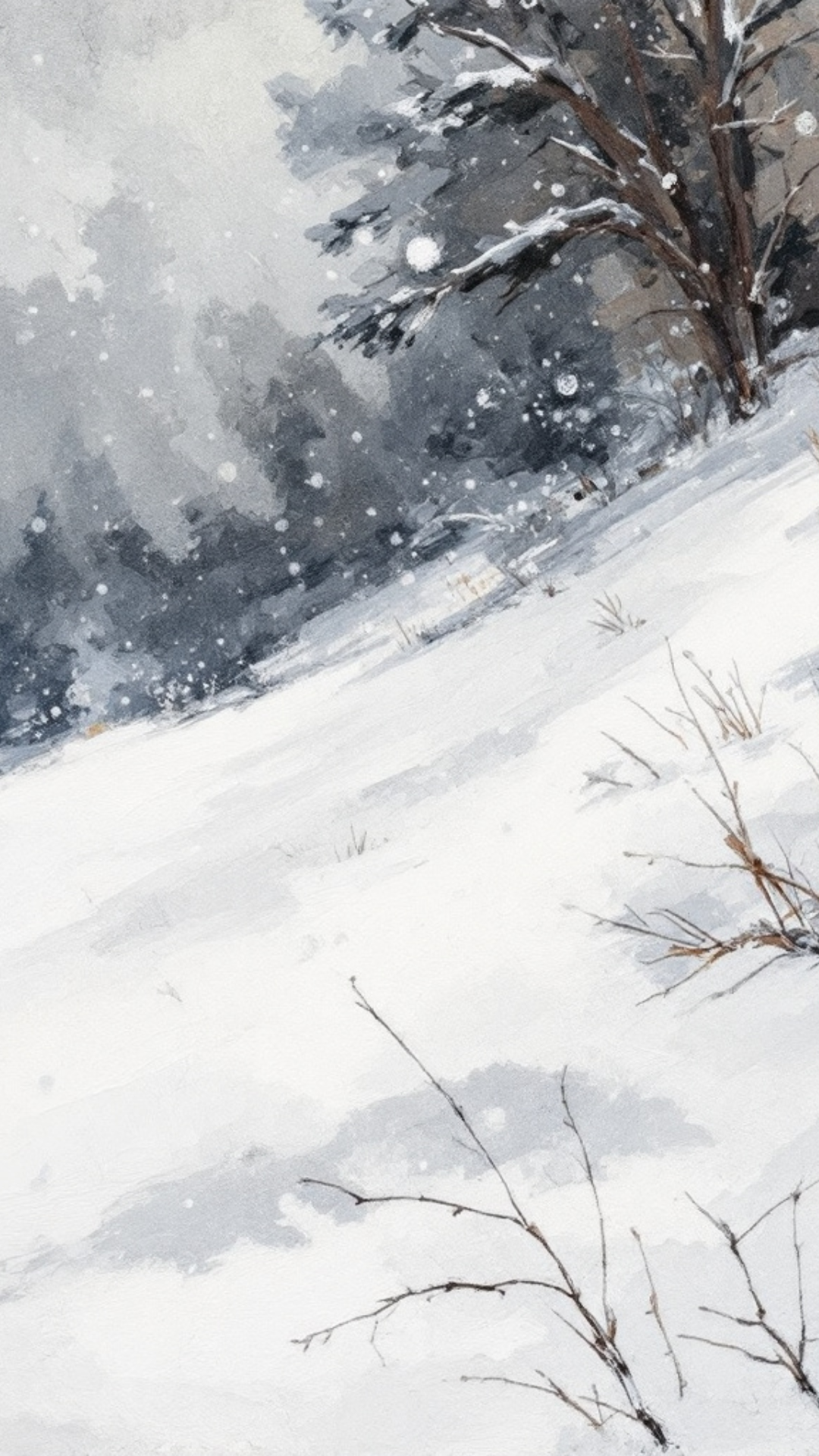 Free iPhone Wallpaper - Christmas Kids In Snow Background Free iPhone Wallpaper - Christmas Kids In Snow Background
